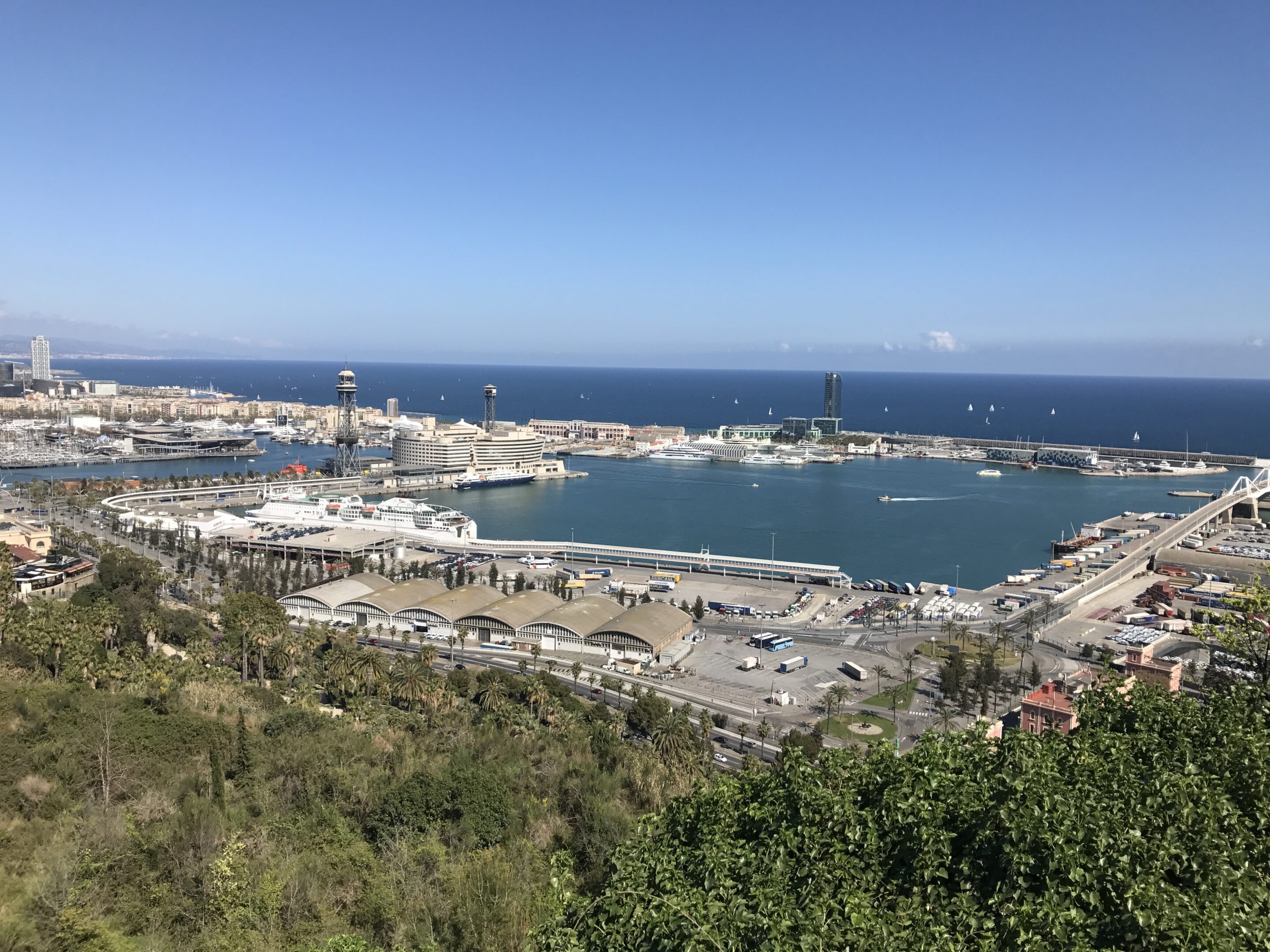 Vue depuis le Jardin del Mirador