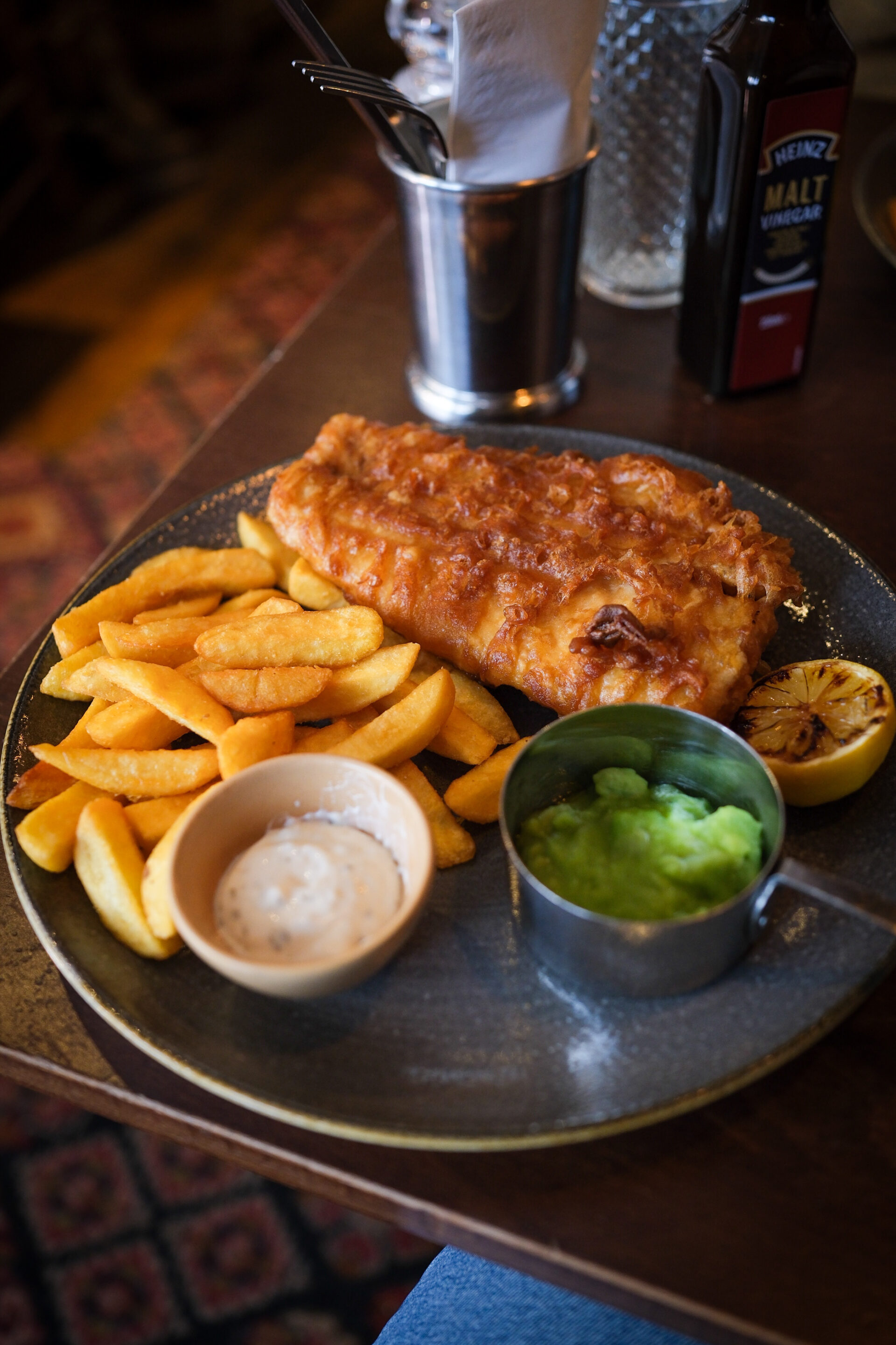 Pub écossais - fish and chips