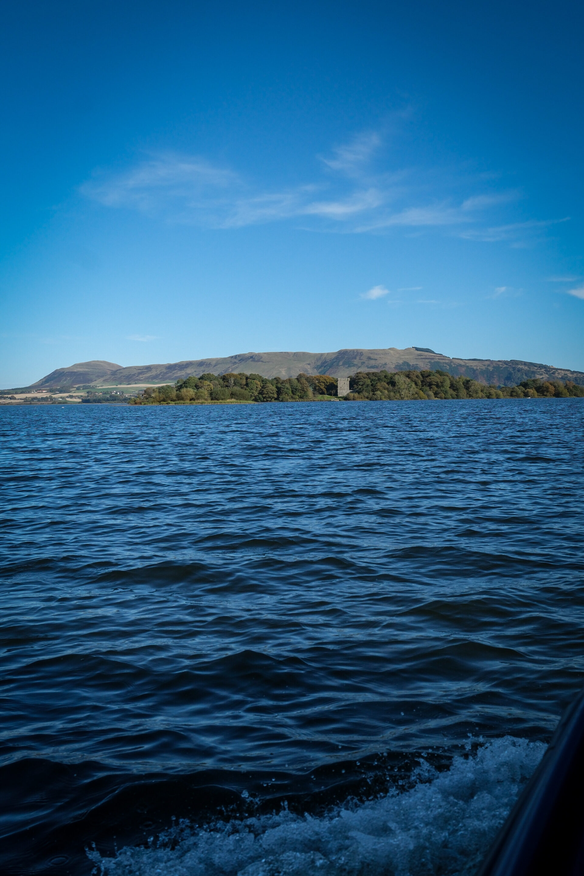 Loch Leven et son château à Kinross