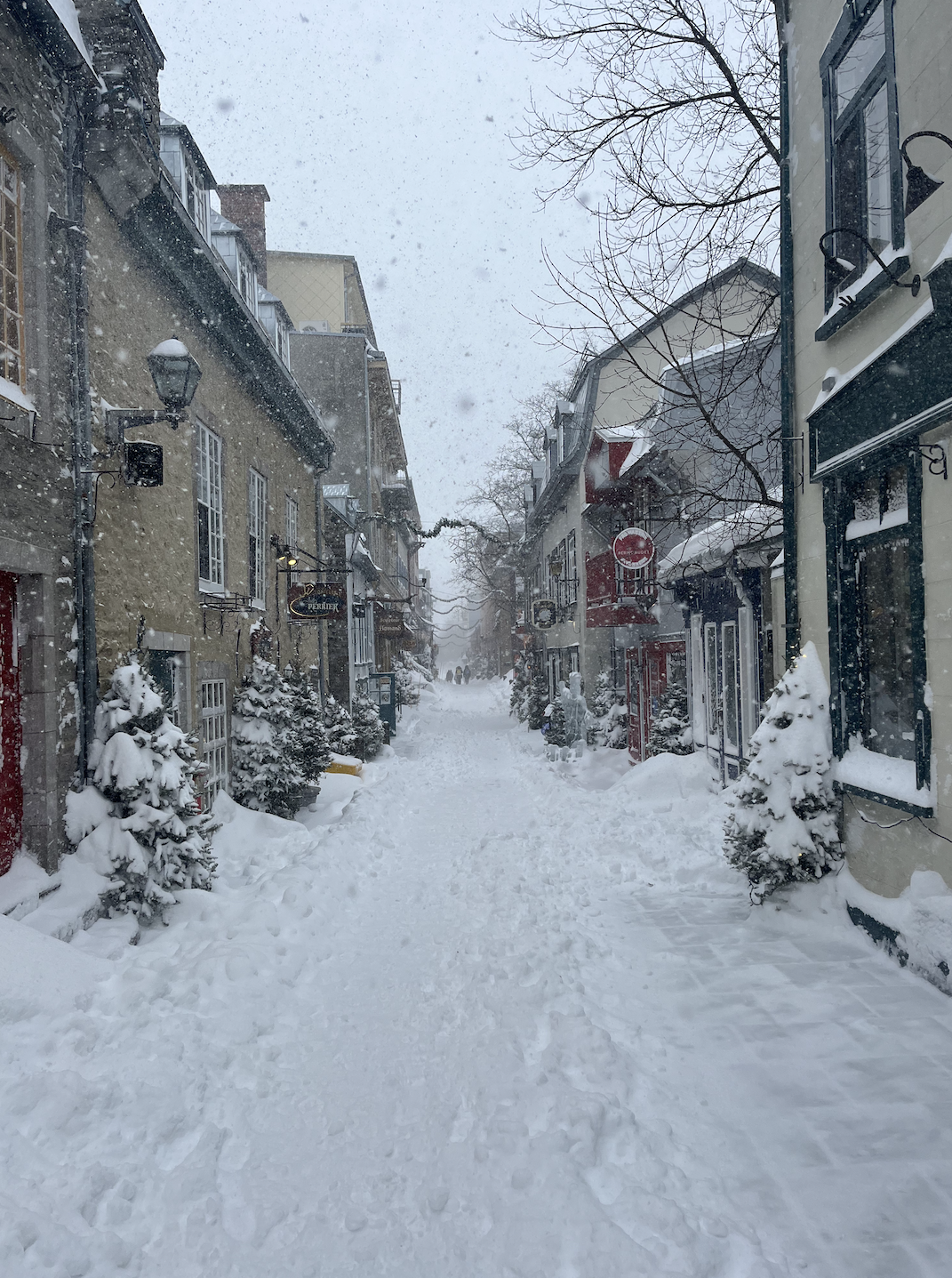 Québec tempête de neige