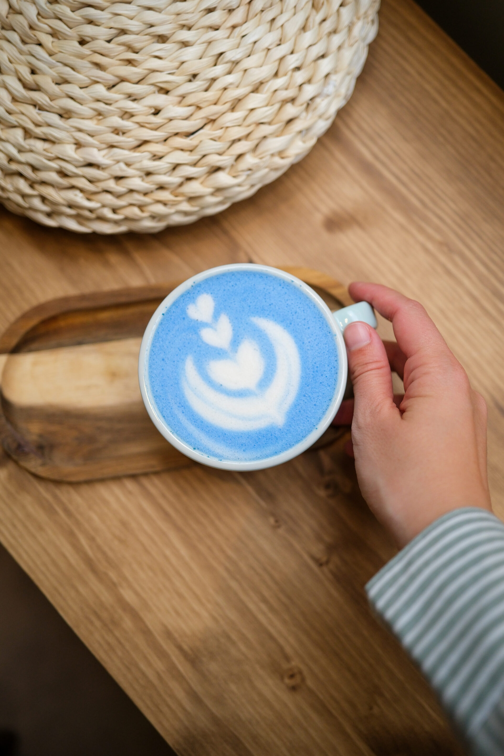 Moonlight Café - Paris 3 - latte spiruline