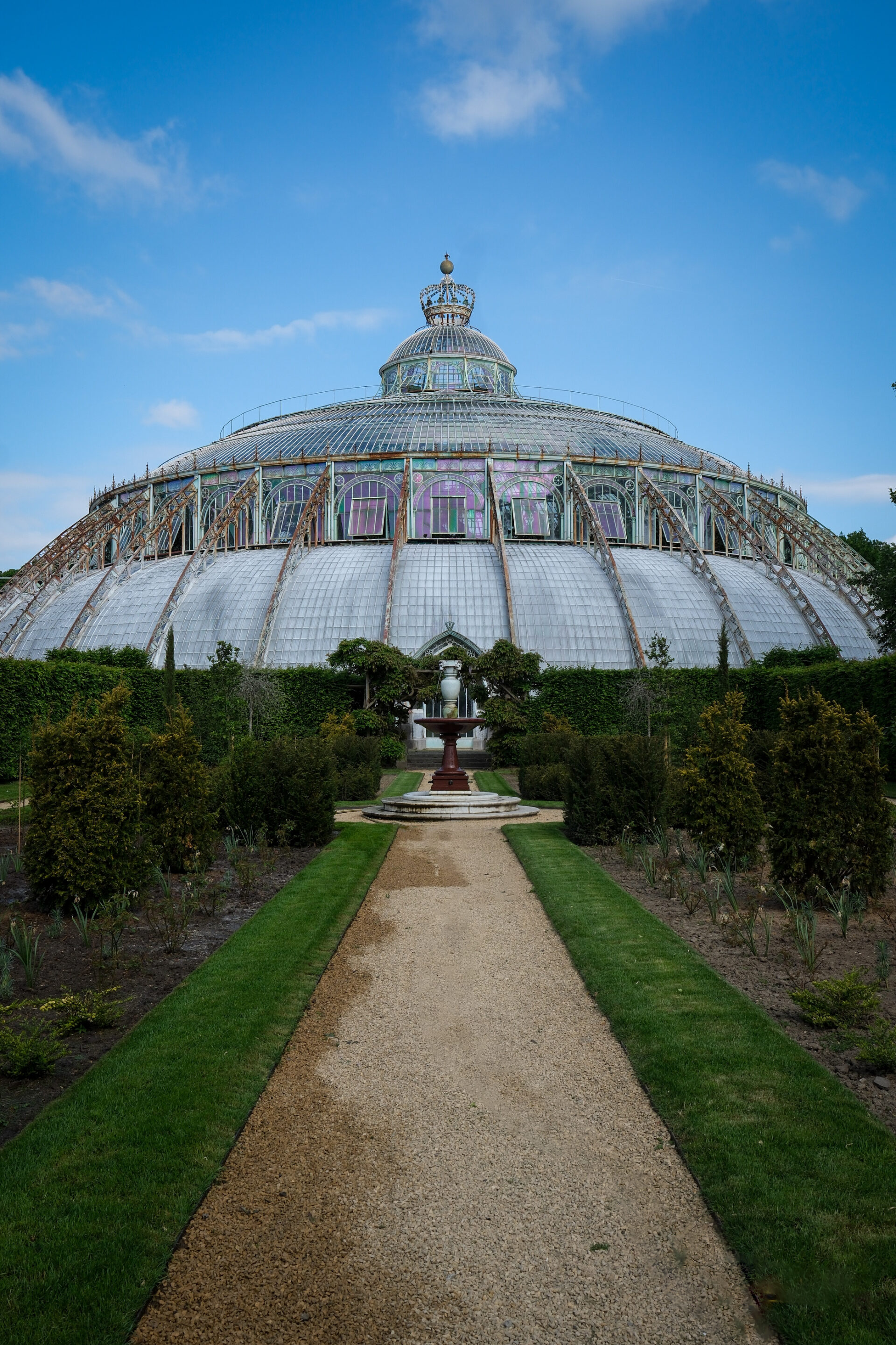 Serres royales de Laeken Architecture